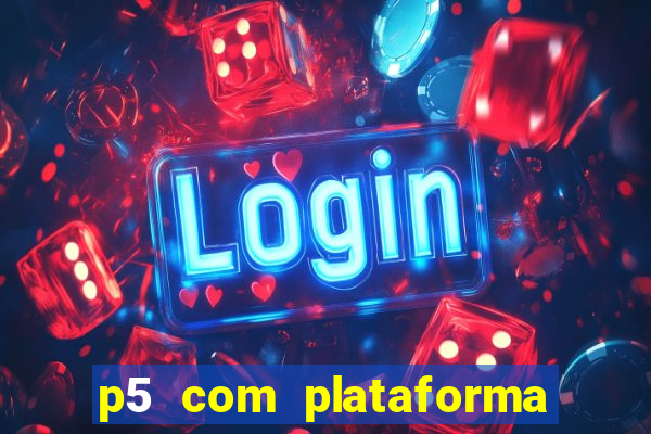 p5 com plataforma de jogos